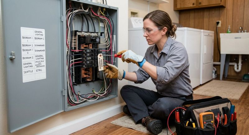 Breaker Panel Wiring in Orem, UT