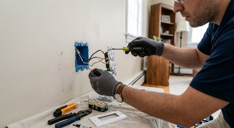 Electrical Socket Wiring in Heber City, UT