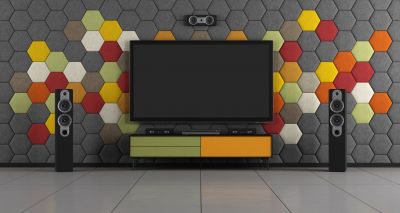 Elegant Media Room Design