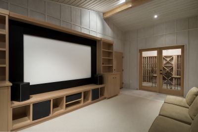 Custom Media Room Design